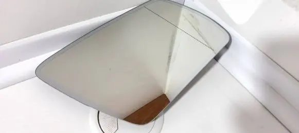 Wing mirror glass