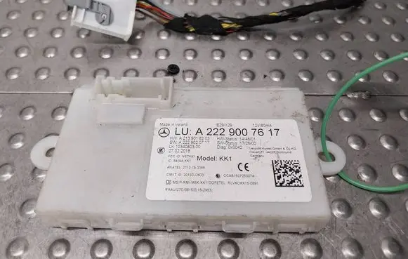 Mercedes-Benz E W213 SAM control unit A2229007617