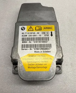 BMW 5 E60 E61 Airbag control unit/module 9118749 3191187490ZZ 220439115