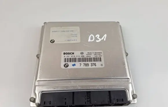 BMW 3 E46 Engine control unit/module 7789376 0281010314