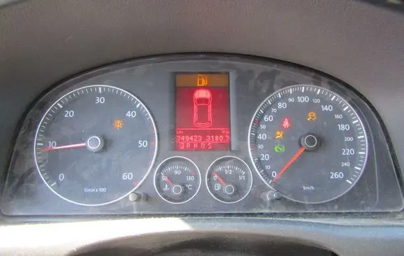 Volkswagen Cross Touran I Speedometer (instrument cluster) 