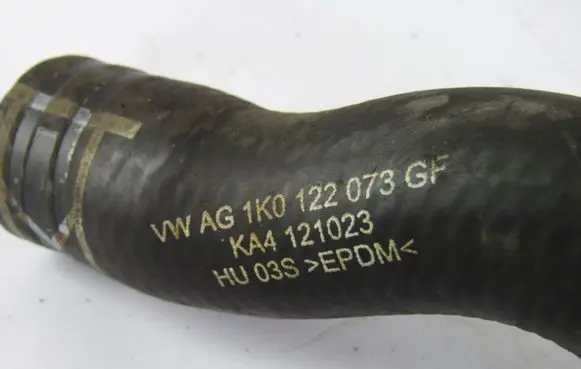 Volkswagen Golf VI Engine coolant pipe/hose 1K0122073GF