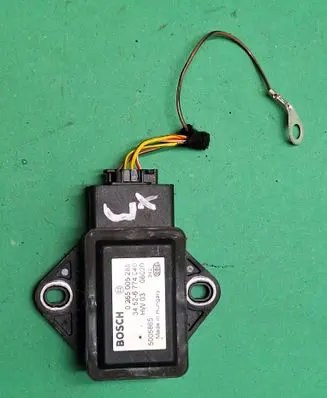 BMW X3 E83 ESP acceleration yaw rate sensor 34526774040 34036203