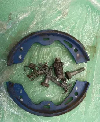 Porsche Panamera (970) Handbrake/parking brake pads 97009300
