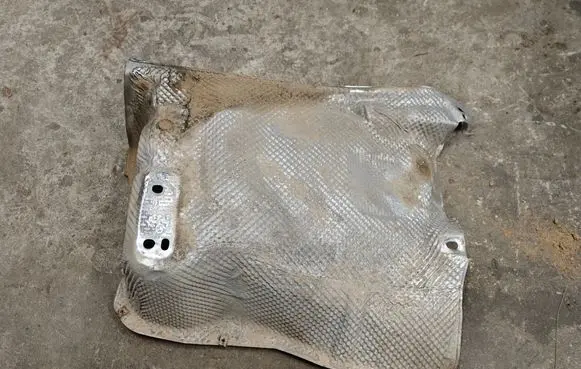 Audi A6 S6 C7 4G Exhaust heat shield 4G0804173H 4G0804173