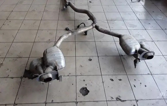 Audi A7 S7 4G Muffler/silencer 4G0253610BA