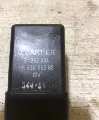 Citroen C4 Grand Picasso Glow plug pre-heat relay 9663696380 51252004