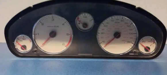 Peugeot 407 Speedometer (instrument cluster) 9658138780 A2C53106701