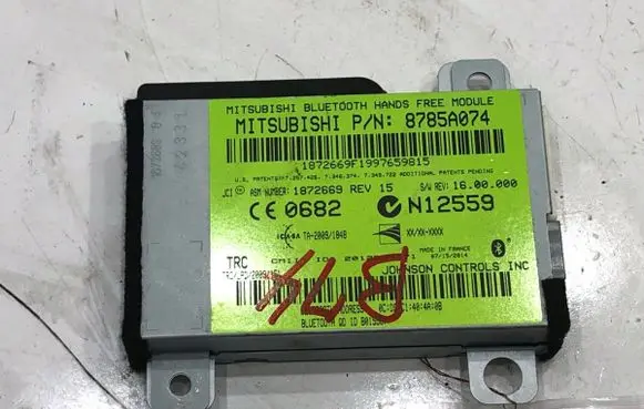 Mitsubishi ASX Bluetooth control unit module 8785A074