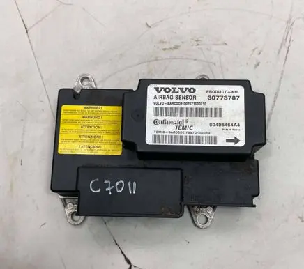 Volvo C70 Airbag control unit/module 30773787 00405464A4 007071000210