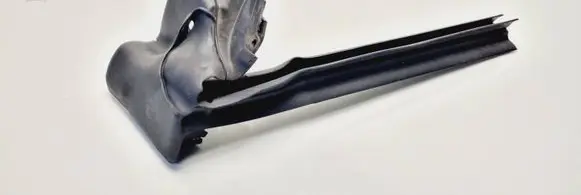 Mercedes-Benz SLC R172 Rubber seal rear door window/glass A1726700838