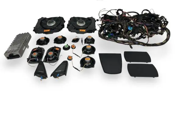 BMW 5 F10 F11 Audio system kit 9343764 E2844591 9169693