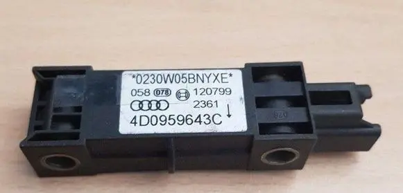 Audi A8 S8 D4 4H Airbag deployment crash/impact sensor 4D0959643C