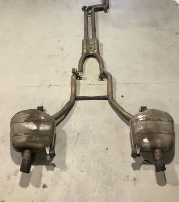 BMW 6 F06 Gran coupe Muffler/silencer 7610551 7605255 7605256