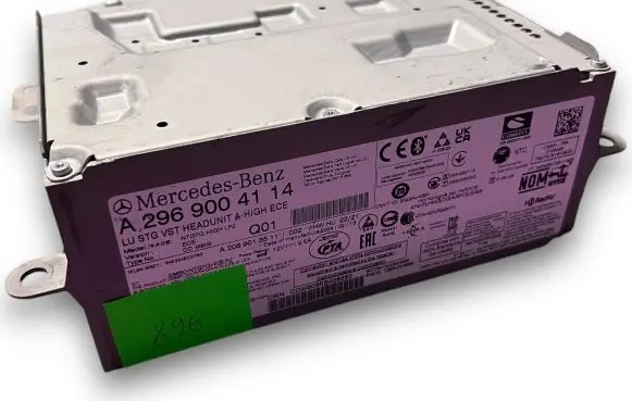Mercedes-Benz EQS X296 Central body control module NR896 A2969004114