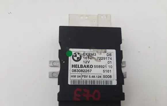 BMW X5 E70 Fuel injection pump control unit/module 7229174 083082267 55892110