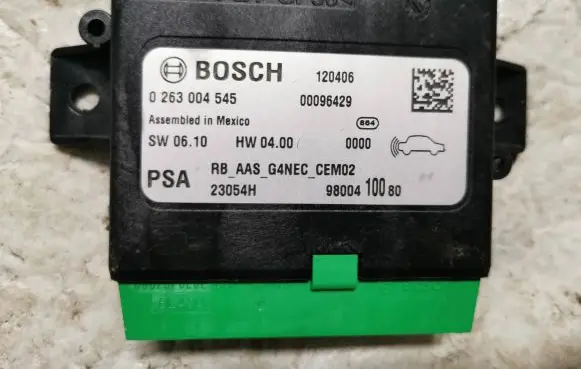 Peugeot 508 RXH Parking PDC control unit/module 0263004545 HW0400 SW0610