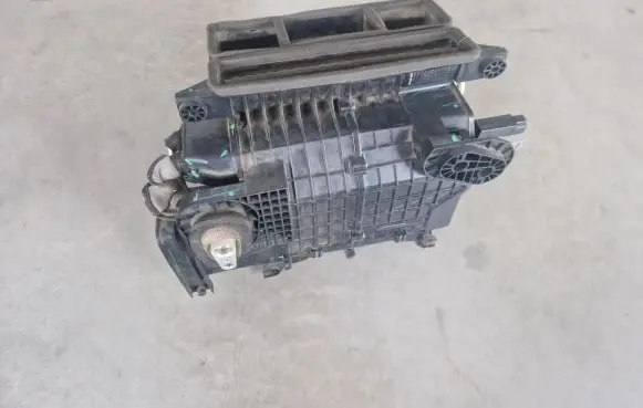 Interior heater climate box assembly