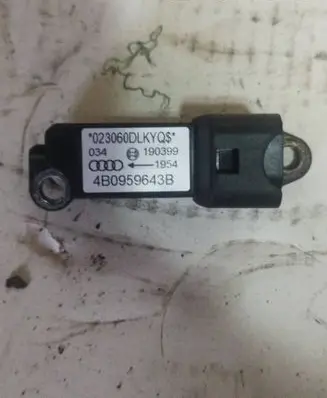 Airbag deployment crash/impact sensor