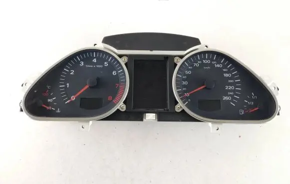 Audi A6 S6 C6 4F Speedometer (instrument cluster) 4F0920900M 4F0910900A 503000730106