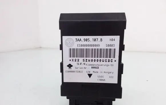 Volkswagen PASSAT B7 Keyless (KESSY) go control unit/module 3AA905107B