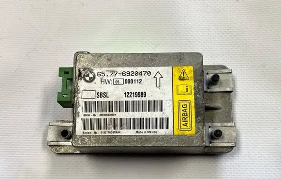 BMW 7 E65 E66 Airbag control unit/module 6920470 12219989 000112