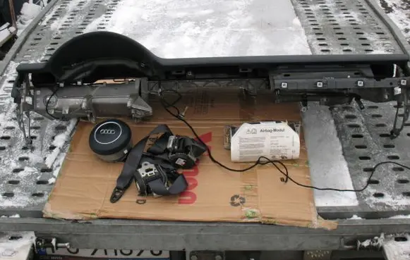 Audi A8 S8 D3 4E Airbag set with panel 