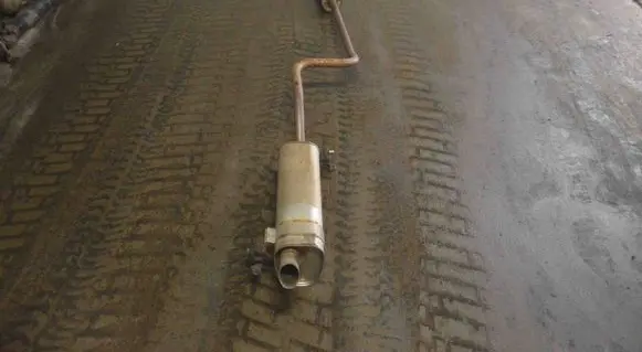 Opel Crossland X Muffler/silencer PSA4399 PSA4398