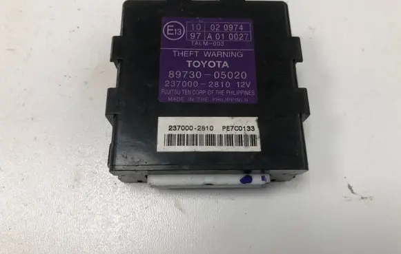 Toyota Corolla Verso E121 Other control units/modules 8973005020