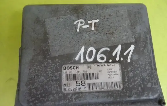 Peugeot 106 Engine control unit/module 0261204788 9631528780