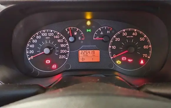 Fiat Grande Punto Speedometer (instrument cluster) 51701537 IMPRK1560732