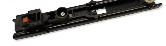 Peugeot 208 I Seat belt adjustment rail 9681027880