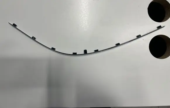 Mercedes-Benz CLS C218 X218 Front bumper splitter molding A2188850221