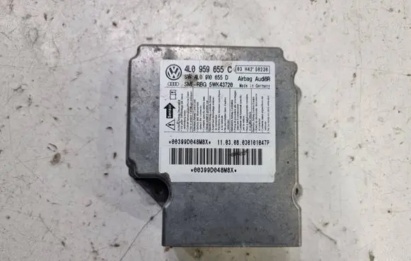 Audi Q7 4L Airbag control unit/module 4L0959655C 4L0910655D 5WK43720