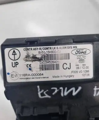 Ford Fiesta Other control units/modules 8V5115K600CJ