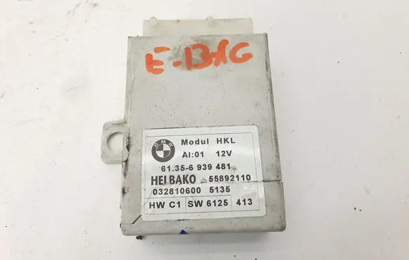 BMW 7 E65 E66 Other control units/modules 6939481 61356939481 55892110