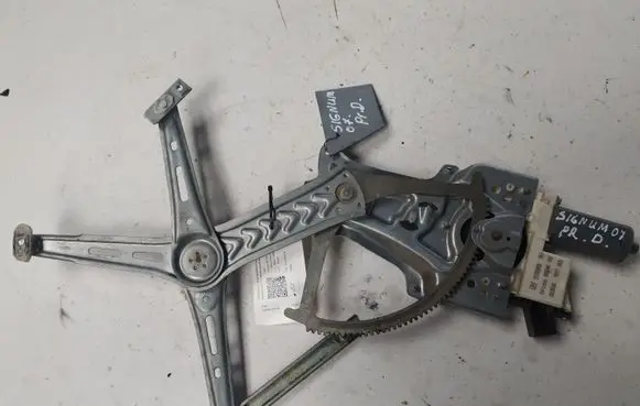 Opel Signum Front door window regulator with motor 9178986 990090104 9178988