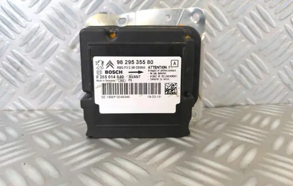 Citroen C4 Cactus Airbag control unit/module 9829535580