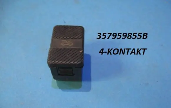 Volkswagen Golf IV Sunroof switch 357959855B