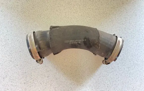 Audi A6 S6 C6 4F Intercooler hose/pipe 4F0145709G