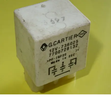 Renault 19 Other relay 7700728132 736025 12V736025