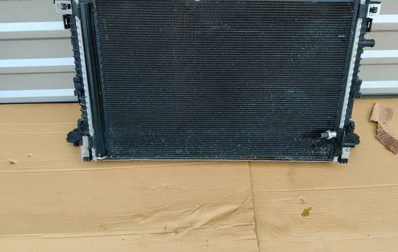 Audi A4 S4 B9 8W Coolant radiator 8W0121251AK 4M0145804AA