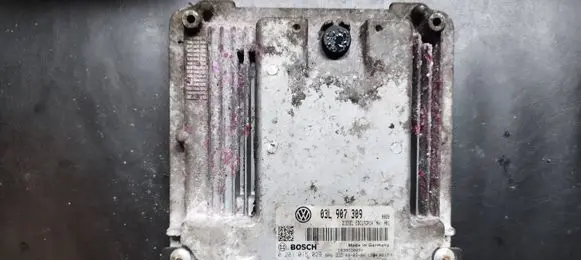 Volkswagen PASSAT B6 Engine control unit/module 03L907309 0281015029