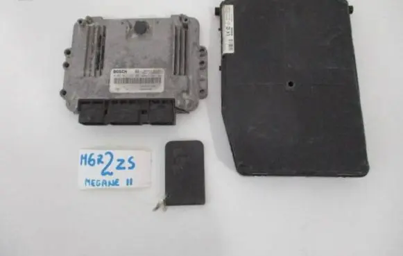 Renault Megane II Engine ECU kit and lock set 0281011776 8200391966 8200386508