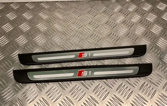 Audi S1 sill trim set (inner) 8X4853373B 8X4853373A