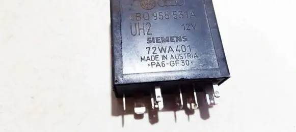 Audi A4 S4 B5 8D Window wiper relay 4b0955531a 72wa401