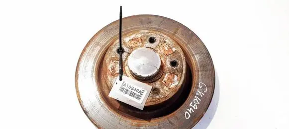 Renault Laguna II Rear brake disc NEVENTILIUOJAMAS