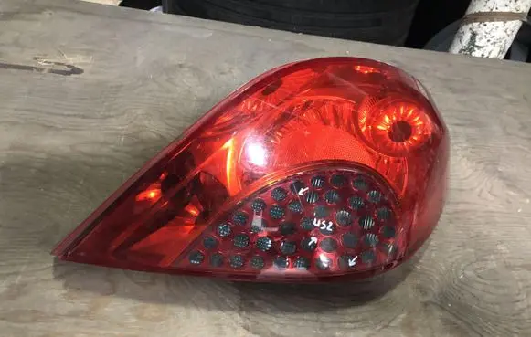Peugeot 207 Rear/tail lights 9649986580