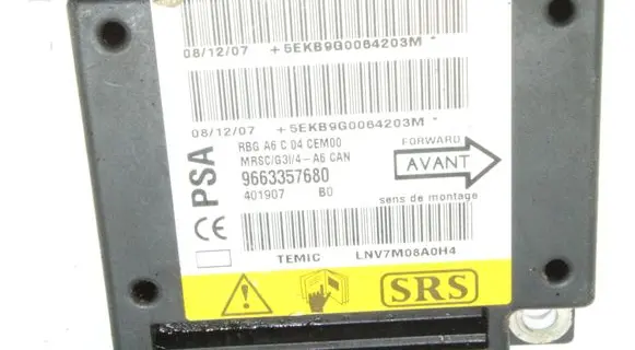 Mini Cooper Countryman R60 Airbag control unit/module 9663357680