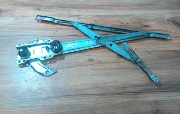 Renault Laguna I Sliding door window regulator with motor